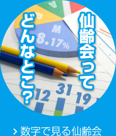 仙齢会ってどんなとこ? 数字で見る仙齢会